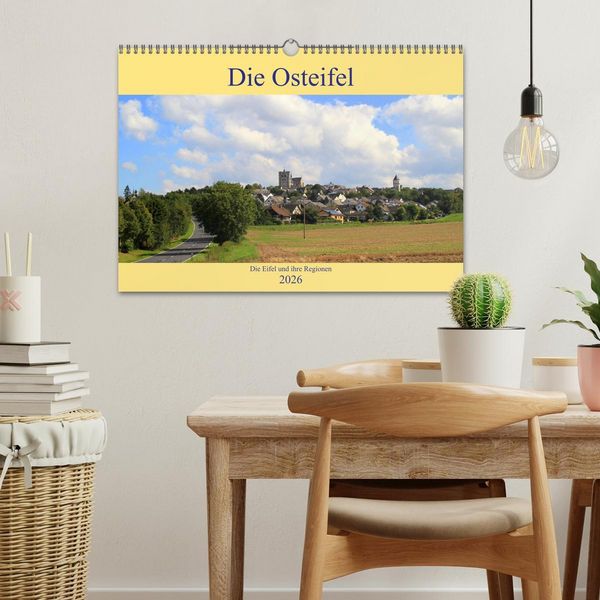 Produktbild: Die Eifel und ihre Regionen - Die Osteifel (Wandkalender 2026 DIN A3 quer), CALVENDO Monatskalender
