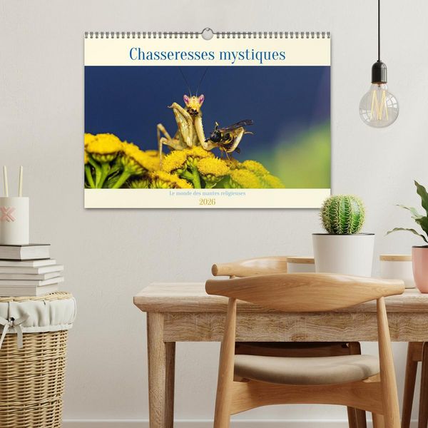 Produktbild: Chasseresses mystiques (Calendrier mural 2026 DIN A3 vertical), CALVENDO calendrier mensuel