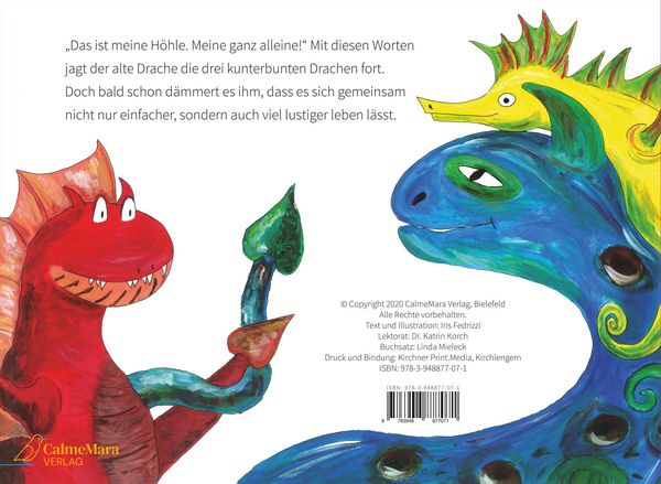 Produktbild: Drei kunterbunte Drachen