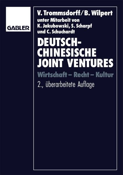 Produktbild: Deutsch-chinesische Joint Ventures
