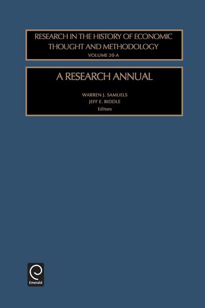 Produktbild: A Research Annual