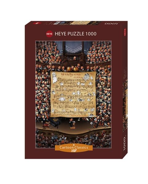 Heye - Standardpuzzle 1000 Teile - Loup, Score