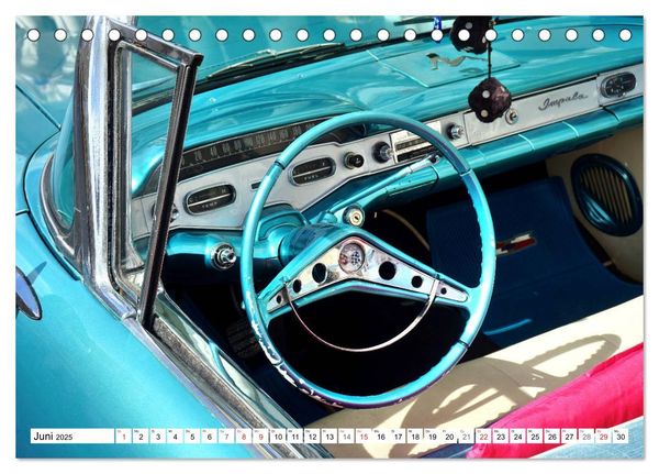 Produktbild: Impala '58 - Ein Chevy der Extraklasse (Tischkalender 2025 DIN A5 quer), CALVENDO Monatskalender