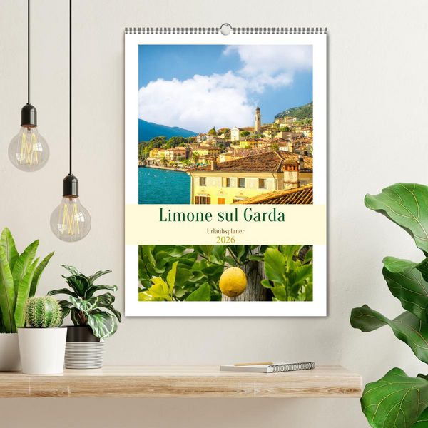 Produktbild: Limone sul Garda - Urlaubsplaner (Wandkalender 2026 DIN A2 hoch), CALVENDO Monatskalender