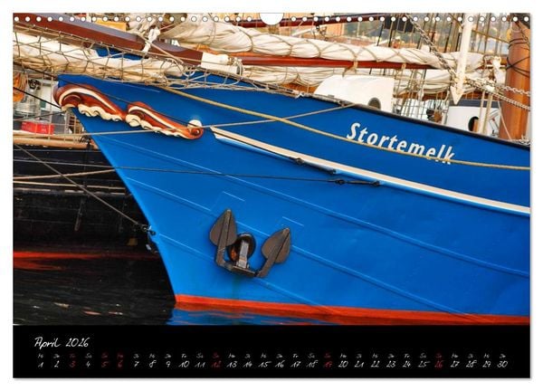 Produktbild: Boote und Schiffe auf Elbe und Ostsee (Wandkalender 2026 DIN A3 quer), CALVENDO Monatskalender