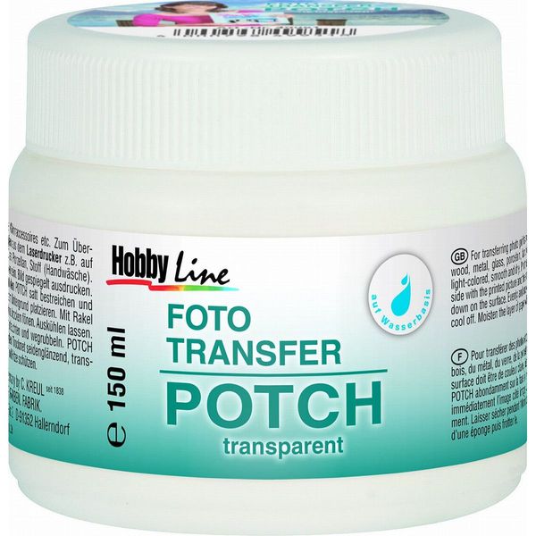 KREUL Überzugslack Foto Transfer Potch transparent 150ml Dose