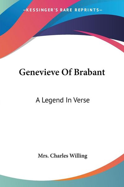 Produktbild: Genevieve Of Brabant