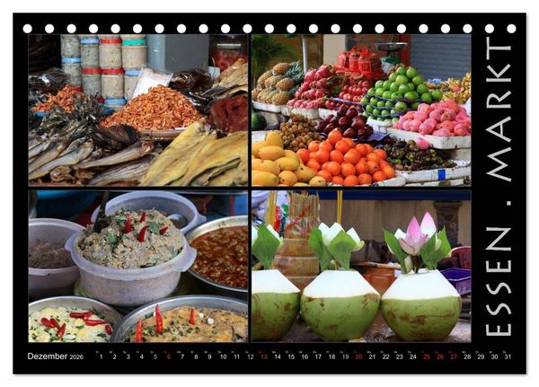 Produktbild: Kambodscha - Highlights aus Asien 2026 (Tischkalender 2026 DIN A5 quer), CALVENDO Monatskalender