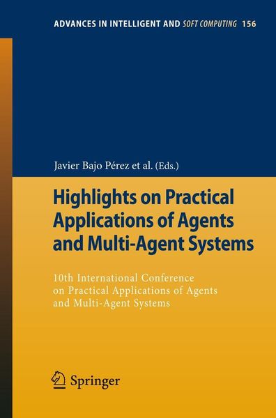 Produktbild: Highlights on Practical Applications of Agents and Multi-Agent Systems