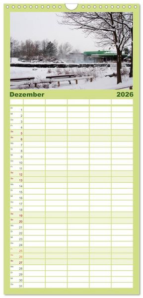 Produktbild: Familienplaner 2026 - Bad Sassendorf mit 5 Spalten (Wandkalender, 21 x 45 cm) CALVENDO
