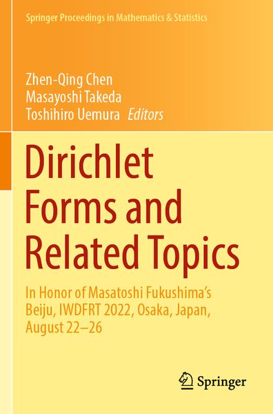 Produktbild: Dirichlet Forms and Related Topics