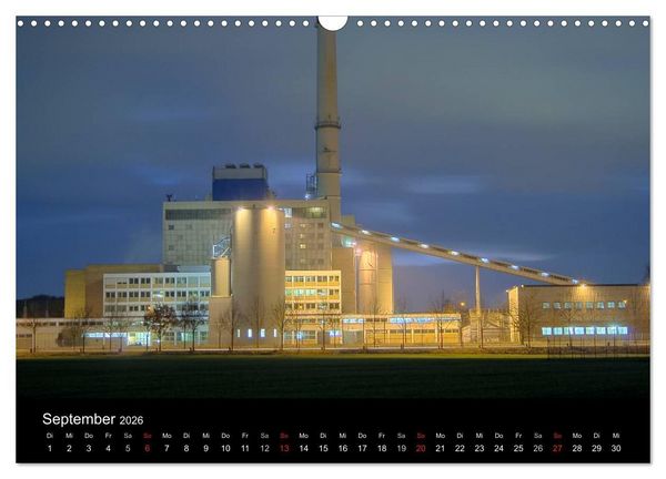 Produktbild: Nachts in Kassel (Wandkalender 2026 DIN A3 quer), CALVENDO Monatskalender