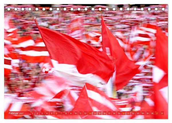 Produktbild: Ich liebe Fu&szlig;ball (Tischkalender 2027 DIN A5 quer), CALVENDO Monatskalender