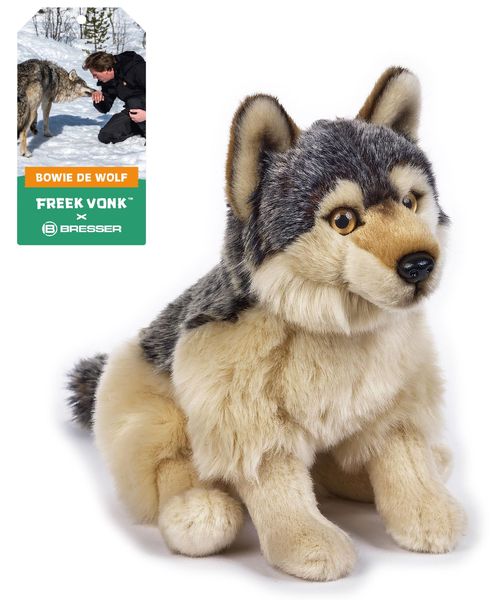 Produktbild: Bresser 9820510 - Freek Vonk, Wolf Bowie, Pl&uuml;schtier, 40 cm
