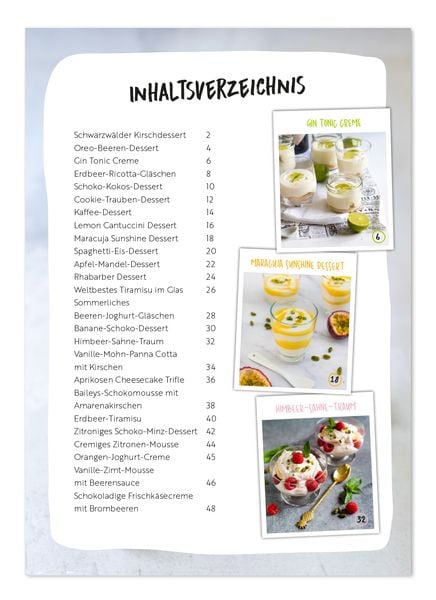 Produktbild: Desserts im Glas