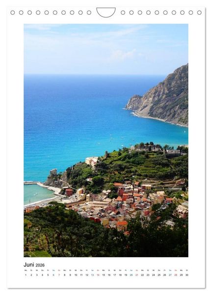 Produktbild: Weltkulturerbe Cinque Terre, Ligurien (Wandkalender 2026 DIN A4 hoch), CALVENDO Monatskalender