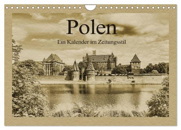 Polen – Ein Kalender im Zeitungsstil (Wandkalender 2026 DIN A4 quer), CALVENDO Monatskalender