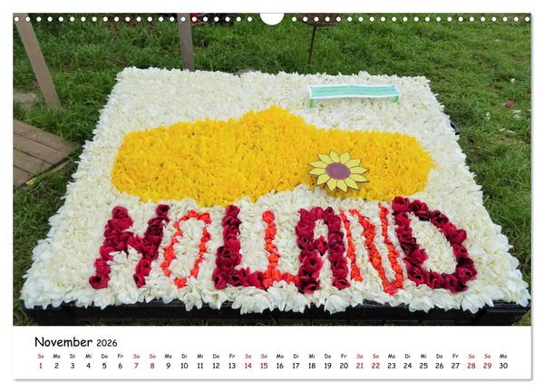 Produktbild: Tulpenbl&uuml;te in Flevoland 2026 (Wandkalender 2026 DIN A3 quer), CALVENDO Monatskalender
