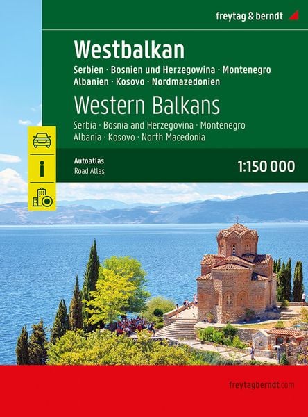 Produktbild: Westbalkan, Autoatlas 1:150.000, freytag & berndt