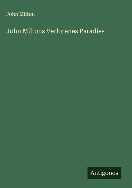 Produktbild: John Miltons Verlorenes Paradies