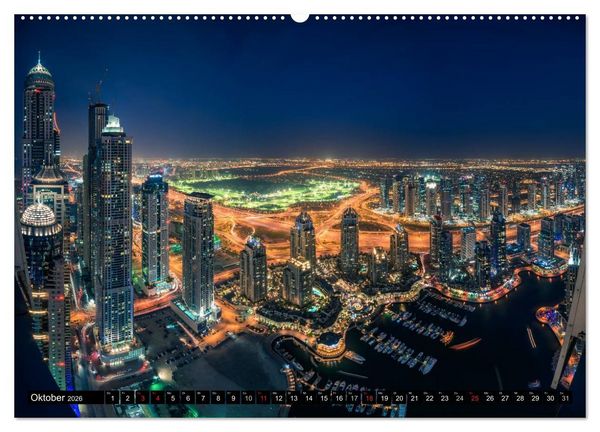 Produktbild: DUBAI - 2026 (Wandkalender 2026 DIN A2 quer), CALVENDO Monatskalender