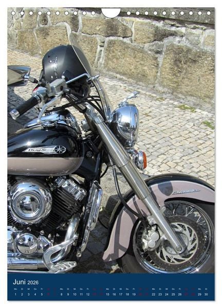 Produktbild: Mein Motorradkalender (Wandkalender 2026 DIN A4 hoch), CALVENDO Monatskalender