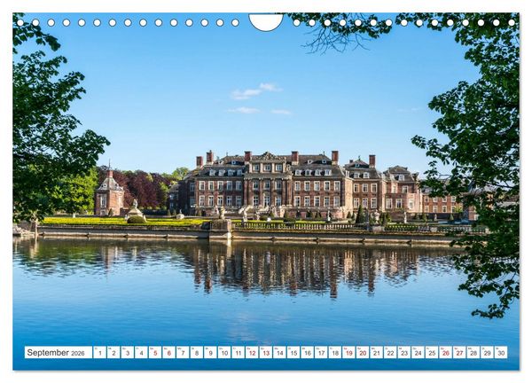 Produktbild: Wasserschl&ouml;sser im M&uuml;nsterland (Wandkalender 2026 DIN A4 quer), CALVENDO Monatskalender