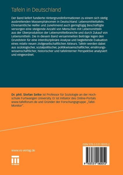 Produktbild: Tafeln in Deutschland