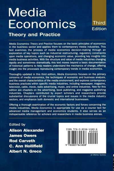 Produktbild: Media Economics