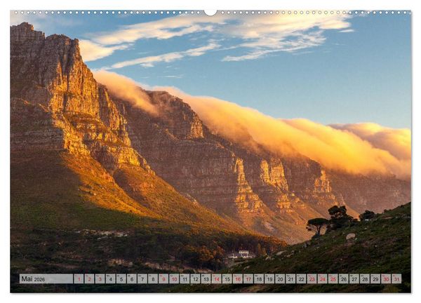 Produktbild: S&uuml;dafrika: Kapstadt, Garden Route und Cape Winelands (hochwertiger Premium Wandkalender 2026 DIN A2 quer), Kunstdruck in Hochglanz