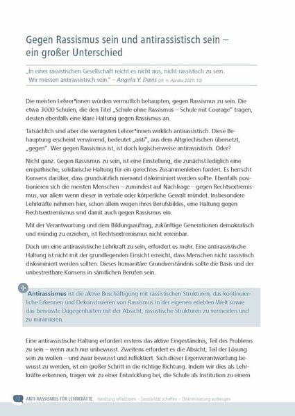 Produktbild: Anti-Rassismus f&uuml;r Lehrkr&auml;fte