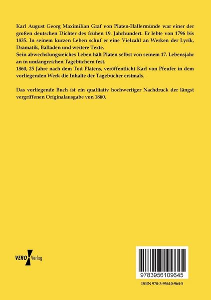 Produktbild: Platens Tagebuch