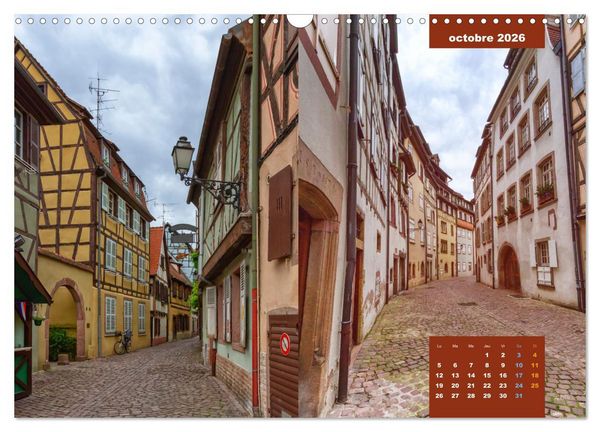Produktbild: Colmar en Couleurs (Calendrier mural 2026 DIN A3 vertical), CALVENDO calendrier mensuel
