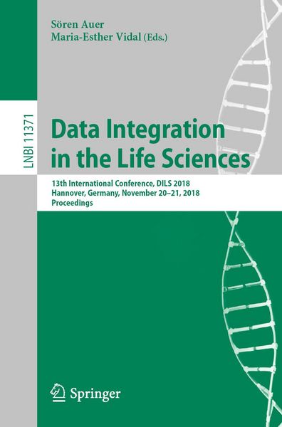 Produktbild: Data Integration in the Life Sciences