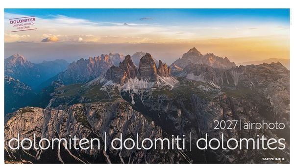 Produktbild: Luftbildkalender Dolomiten 2027