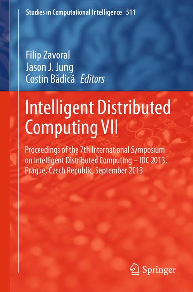 Produktbild: Intelligent Distributed Computing VII