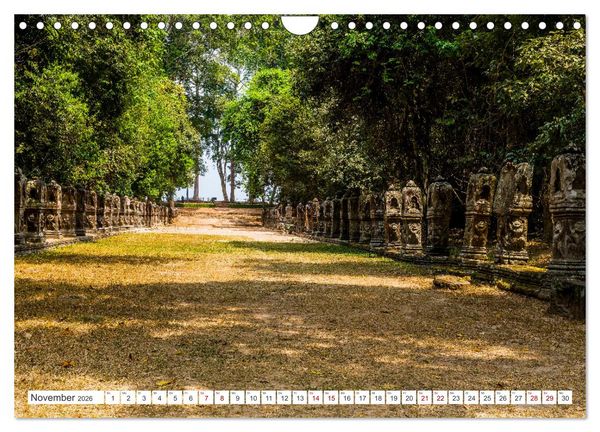 Produktbild: Siem Reap Stadt der Tempel Kambodscha (Wandkalender 2026 DIN A4 quer), CALVENDO Monatskalender