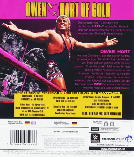 Produktbild: Owen Hart - Hart of Gold [2 BRs]