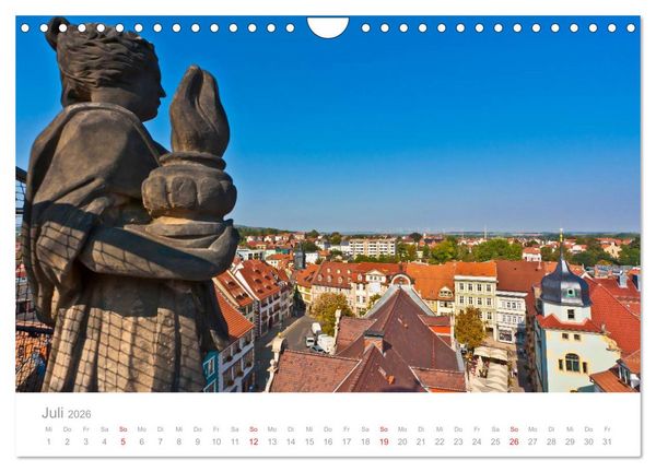 Produktbild: TH&Uuml;RINGEN 2026 (Wandkalender 2026 DIN A4 quer), CALVENDO Monatskalender
