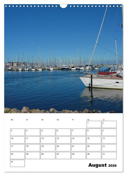 Produktbild: Marina Heiligenhafen (Wandkalender 2026 DIN A3 hoch), CALVENDO Monatskalender