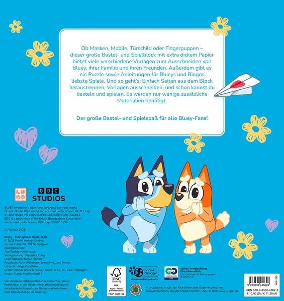 Produktbild: Bluey: Mein gro&szlig;er Bastelspa&szlig;