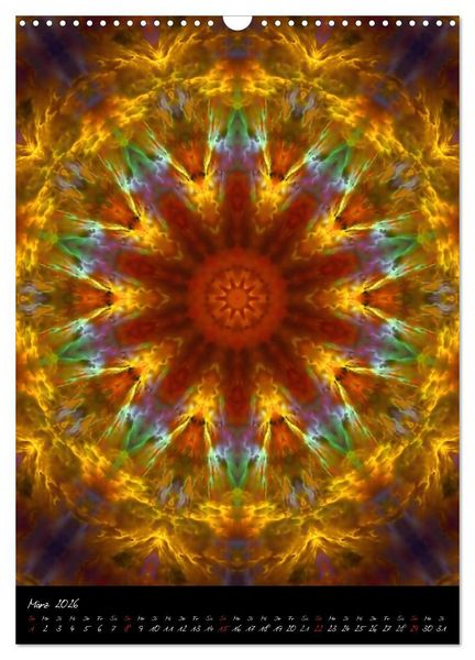 Produktbild: Mandala - Esoterik & Meditation (Wandkalender 2026 DIN A3 hoch), CALVENDO Monatskalender