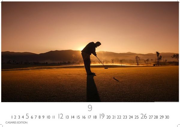Produktbild: Golf Kalender 2027 &ndash; Wandkalender | Fotokalender | Golfkalender Kalender f&uuml;r Golfliebhaber, Sportkalender 35x50cm