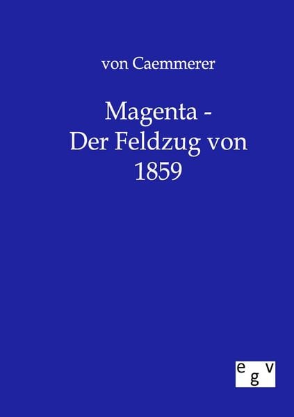 Produktbild: Magenta - Der Feldzug von 1859