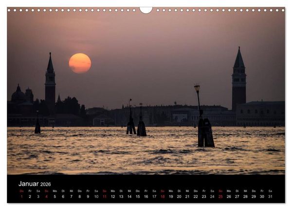 Produktbild: Venedig (Wandkalender 2026 DIN A3 quer), CALVENDO Monatskalender