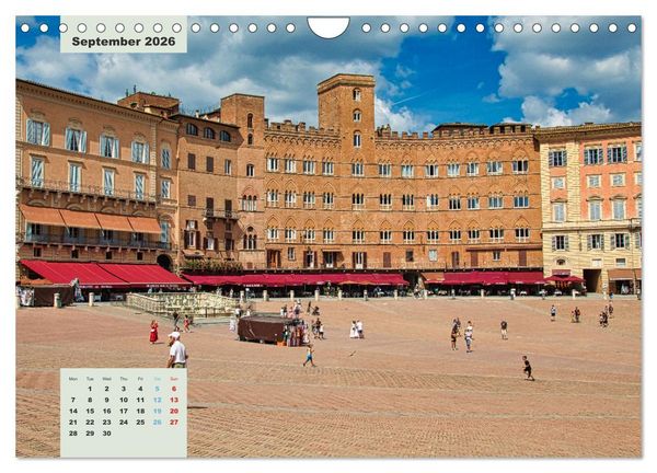 Produktbild: Wonderful Tuscany (Wall Calendar 2026 DIN A4 landscape), CALVENDO 12 Month Wall Calendar