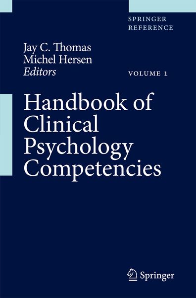 Produktbild: Handbook of Clinical Psychology Competencies