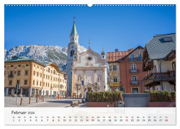 Produktbild: Italien - zwischen Dolomiten und Amalfik&uuml;ste (Wandkalender 2026 DIN A2 quer), CALVENDO Monatskalender