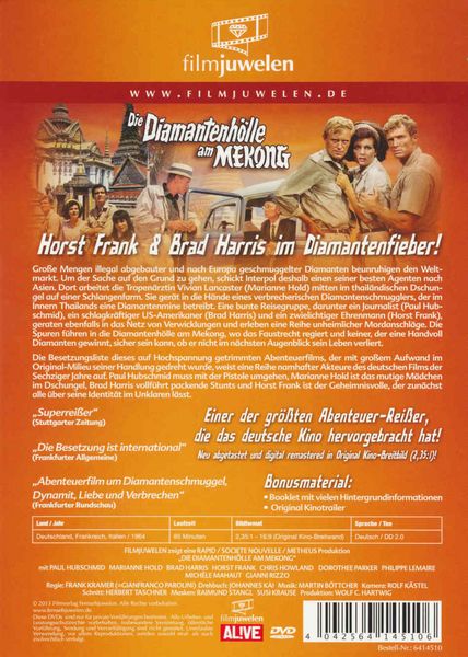 Produktbild: Die Diamantenh&ouml;lle am Mekong - Filmjuwelen