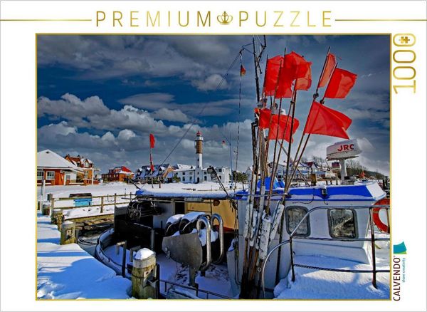 Produktbild: CALVENDO Puzzle Fischerboote in Timmendorf Hafen - Ostseeinsel Poel | 1000 Teile Lege-Gr&ouml;&szlig;e 64x48cm Foto-Puzzle f&uuml;r gl&uuml;ckliche Stunden